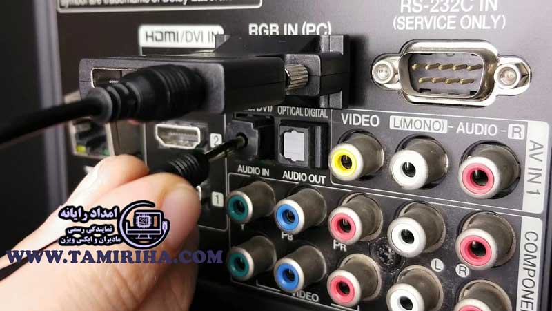 تعمیر پورت HDMI تلویزیون